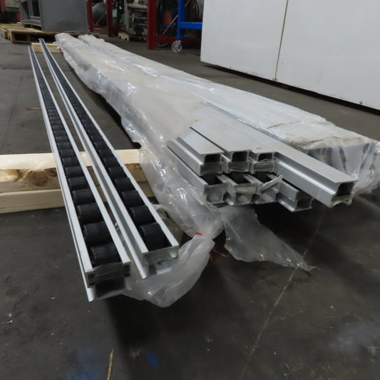 Creform EF-2047F-4000 40mm x 4000mm Roller Track Conveyor Lot Of 20
