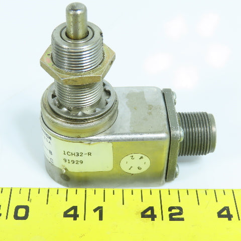 Honeywell 1CH32-R Micro Switch Snap Action Plunger Limit Switch