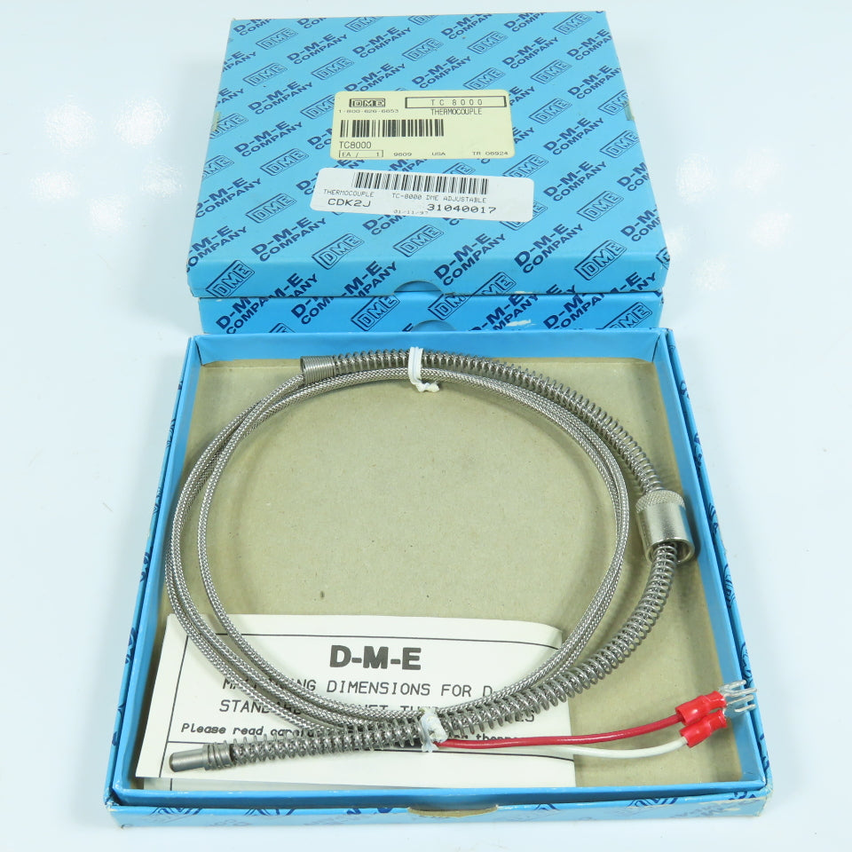 DME TC8000 Adjustable Bayonet Thermocouple 1/2" To 10-1/2" Lot of 3
