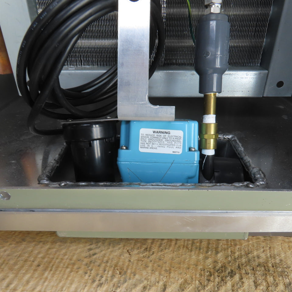 Water To Air Heat Exchanger W/Condensation Pump 230V 1PH No Fan Or Cover