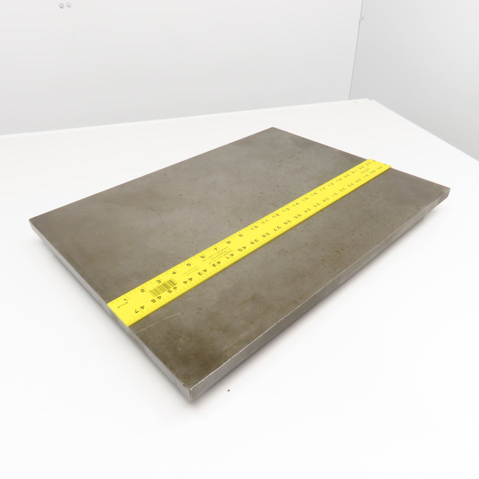 24" x 17-3/4" Machined Top Layout Inspection Plate