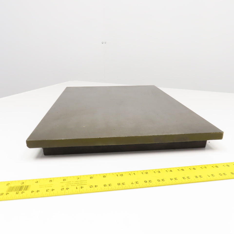 24" x 17-3/4" Machined Top Layout Inspection Plate