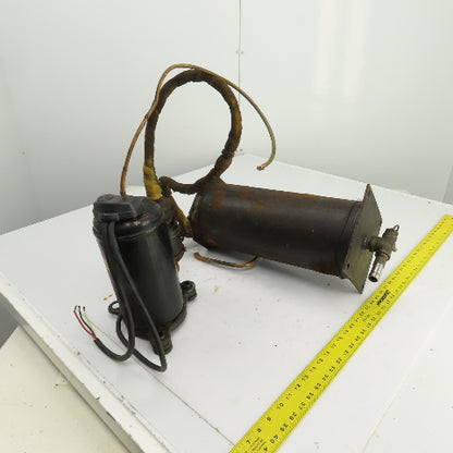 Toshiba TH106X2-K Compressor 200V 3PH 44K High 23K Low W/Heat Exchanger Assembly