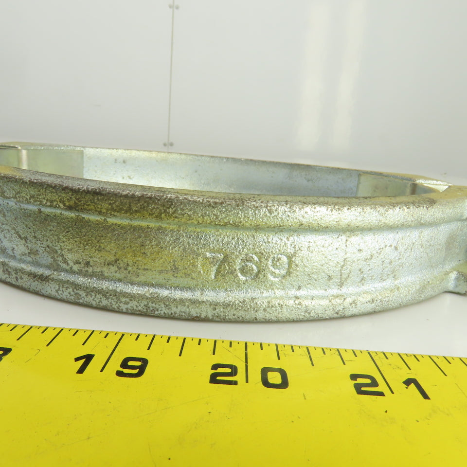 Dixon 769 Double Bolt Iron Clamp W/Saddles 6-32/64" To 7-36/64"