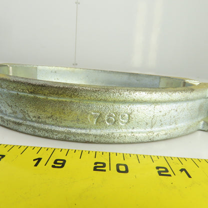 Dixon 769 Double Bolt Iron Clamp W/Saddles 6-32/64" To 7-36/64"