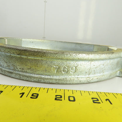 Dixon 769 Double Bolt Iron Clamp W/Saddles 6-32/64" To 7-36/64"