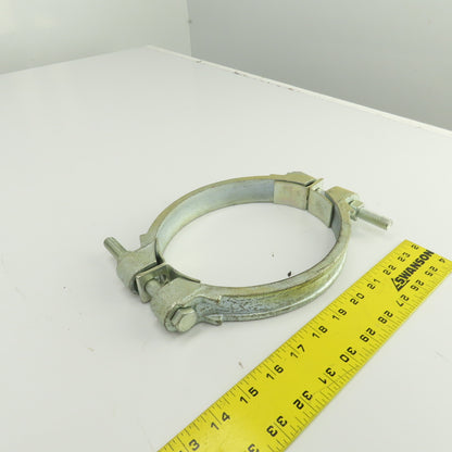 Dixon 769 Double Bolt Iron Clamp W/Saddles 6-32/64" To 7-36/64"