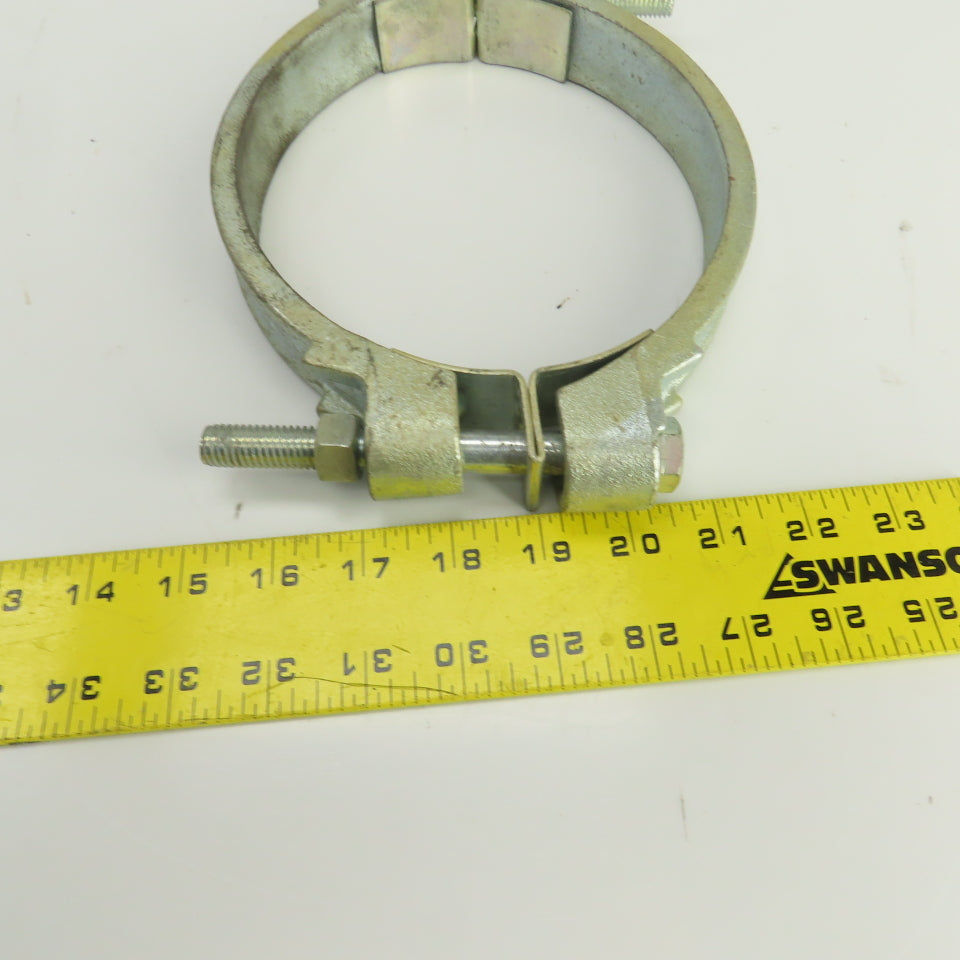 Dixon 769 Double Bolt Iron Clamp W/Saddles 6-32/64" To 7-36/64"