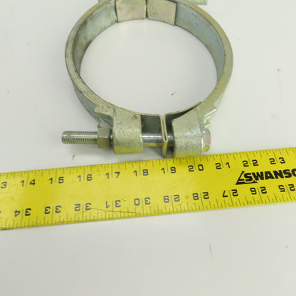Dixon 769 Double Bolt Iron Clamp W/Saddles 6-32/64" To 7-36/64"