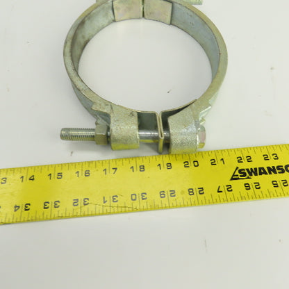 Dixon 769 Double Bolt Iron Clamp W/Saddles 6-32/64" To 7-36/64"