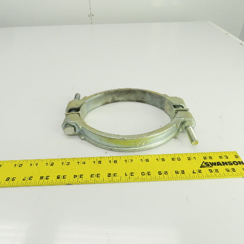Dixon 769 Double Bolt Iron Clamp W/Saddles 6-32/64" To 7-36/64"