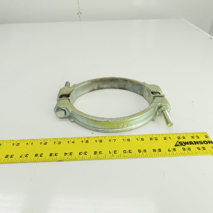 Dixon 769 Double Bolt Iron Clamp W/Saddles 6-32/64" To 7-36/64"