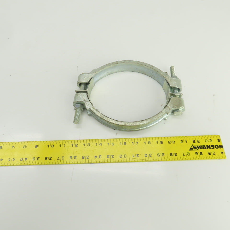 Dixon 769 Double Bolt Iron Clamp W/Saddles 6-32/64" To 7-36/64"