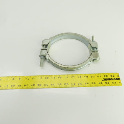 Dixon 769 Double Bolt Iron Clamp W/Saddles 6-32/64" To 7-36/64"