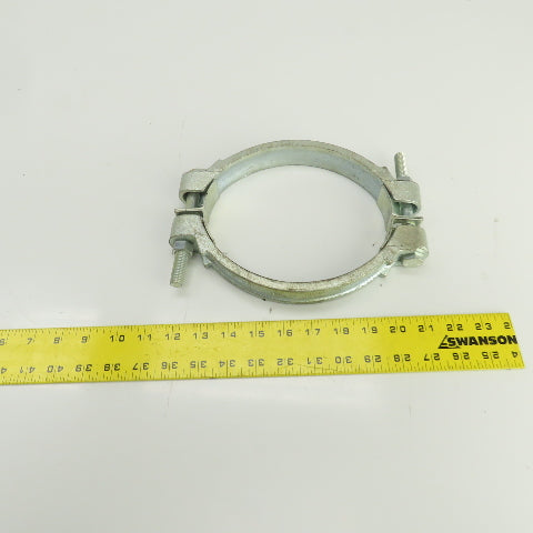 Dixon 769 Double Bolt Iron Clamp W/Saddles 6-32/64" To 7-36/64"