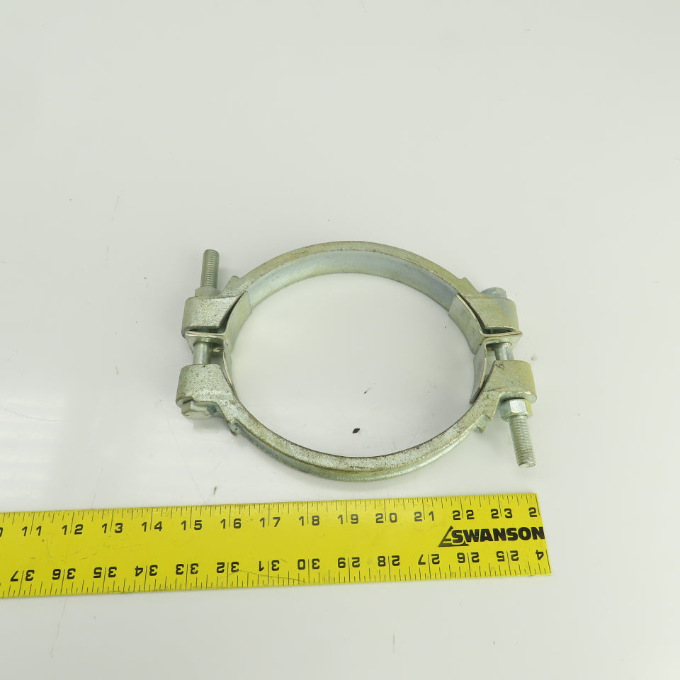 Dixon 769 Double Bolt Iron Clamp W/Saddles 6-32/64" To 7-36/64"