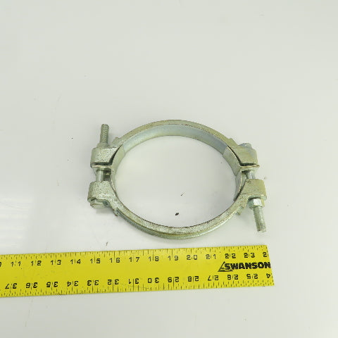 Dixon 769 Double Bolt Iron Clamp W/Saddles 6-32/64" To 7-36/64"
