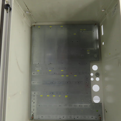 29-1/2" x 21-1/2" x 13" Electrical Enclosure W/Backplate & 2-Fans