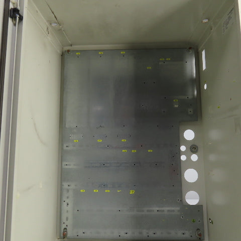 29-1/2" x 21-1/2" x 13" Electrical Enclosure W/Backplate & 2-Fans