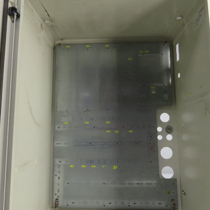29-1/2" x 21-1/2" x 13" Electrical Enclosure W/Backplate & 2-Fans