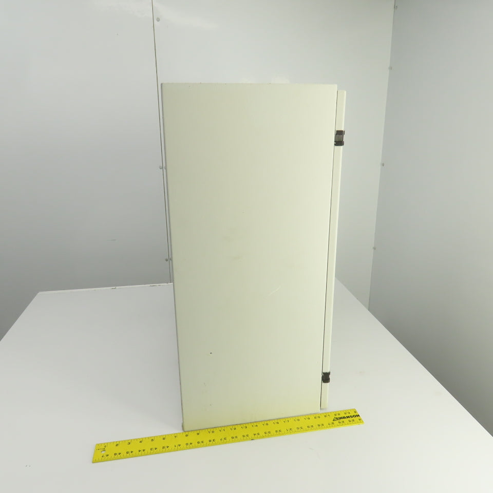 29-1/2" x 21-1/2" x 13" Electrical Enclosure W/Backplate & 2-Fans