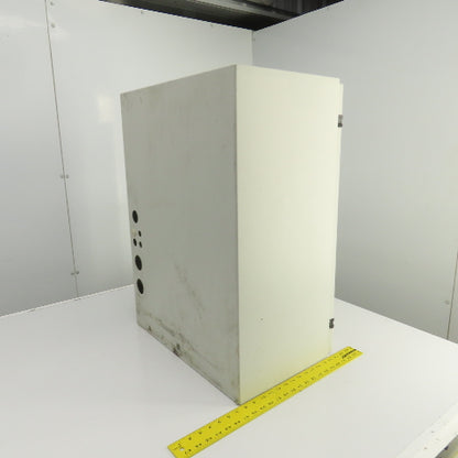 29-1/2" x 21-1/2" x 13" Electrical Enclosure W/Backplate & 2-Fans