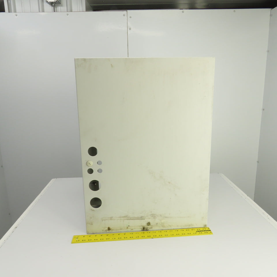 29-1/2" x 21-1/2" x 13" Electrical Enclosure W/Backplate & 2-Fans