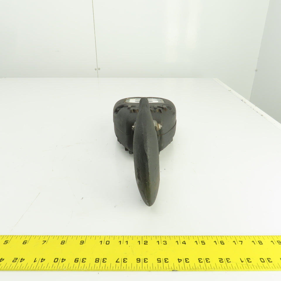 CM 6 Ton 12,000 LB Double Reeved Lower Hoist Hook Block Assembly W/Latch