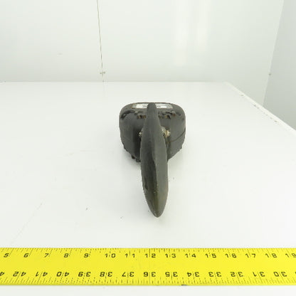 CM 6 Ton 12,000 LB Double Reeved Lower Hoist Hook Block Assembly W/Latch