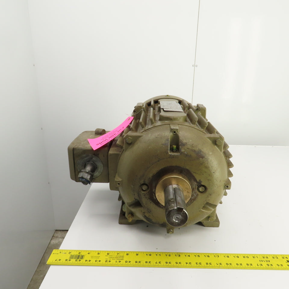 GE 5KS284XAA308D 15HP AC Electric Motor 1185RPM 4690V 3PH 20.4A 284T Frame