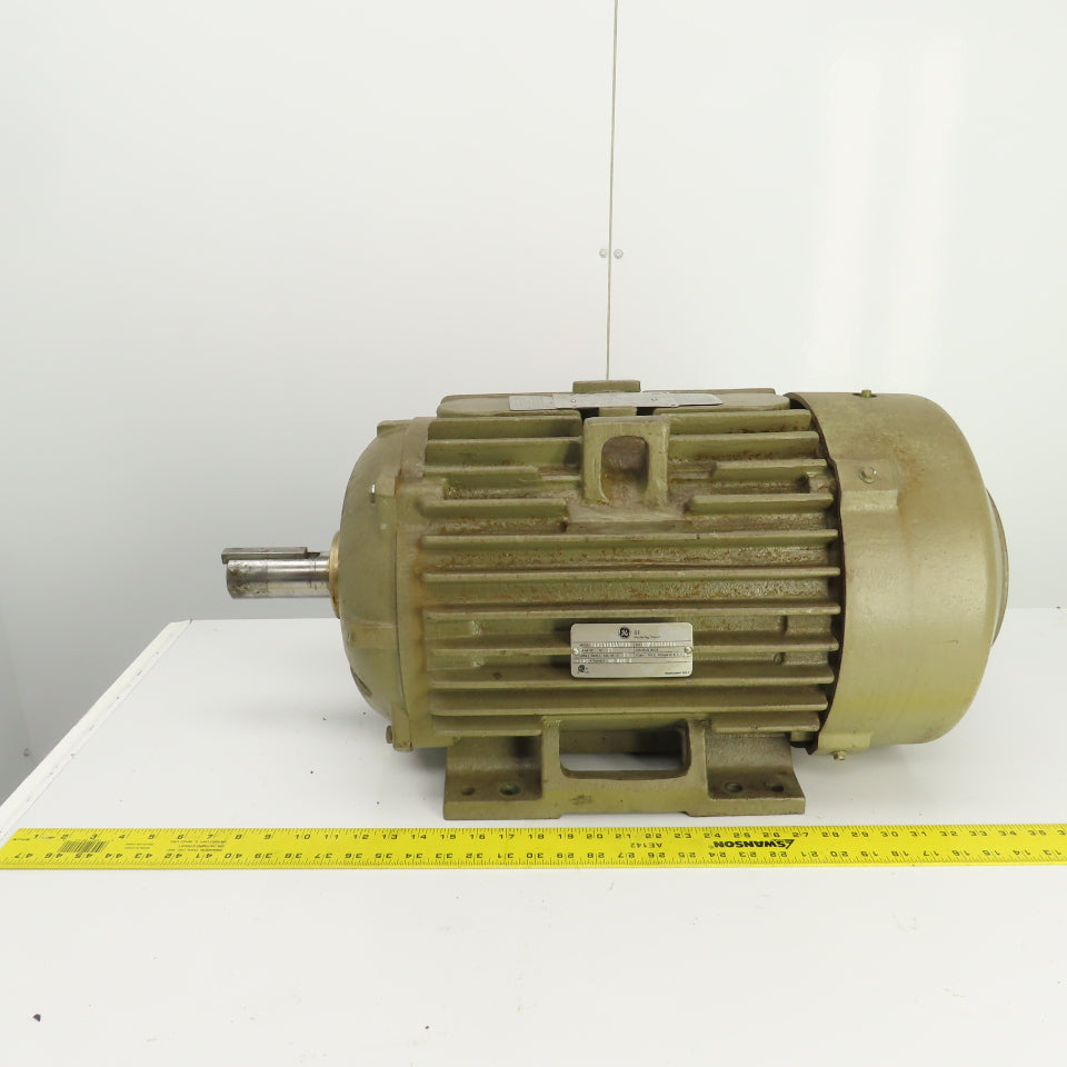 GE 5KS284XAA308D 15HP AC Electric Motor 1185RPM 4690V 3PH 20.4A 284T Frame