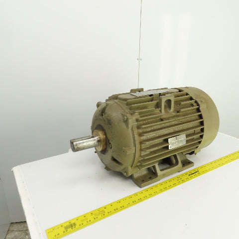 GE 5KS284XAA308D 15HP AC Electric Motor 1185RPM 4690V 3PH 20.4A 284T Frame