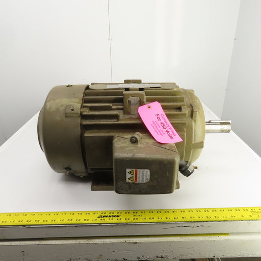 GE 5KS284XAA308D 15HP AC Electric Motor 1185RPM 4690V 3PH 20.4A 284T Frame