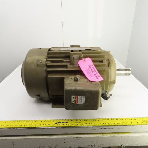 GE 5KS284XAA308D 15HP AC Electric Motor 1185RPM 4690V 3PH 20.4A 284T Frame
