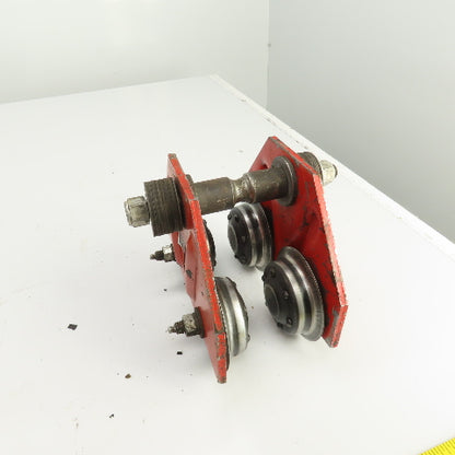 Saginaw 7927 1/2 Ton 1000LB Push/Pull Hoist Beam Trolley 3-1/4" to 6" Flange