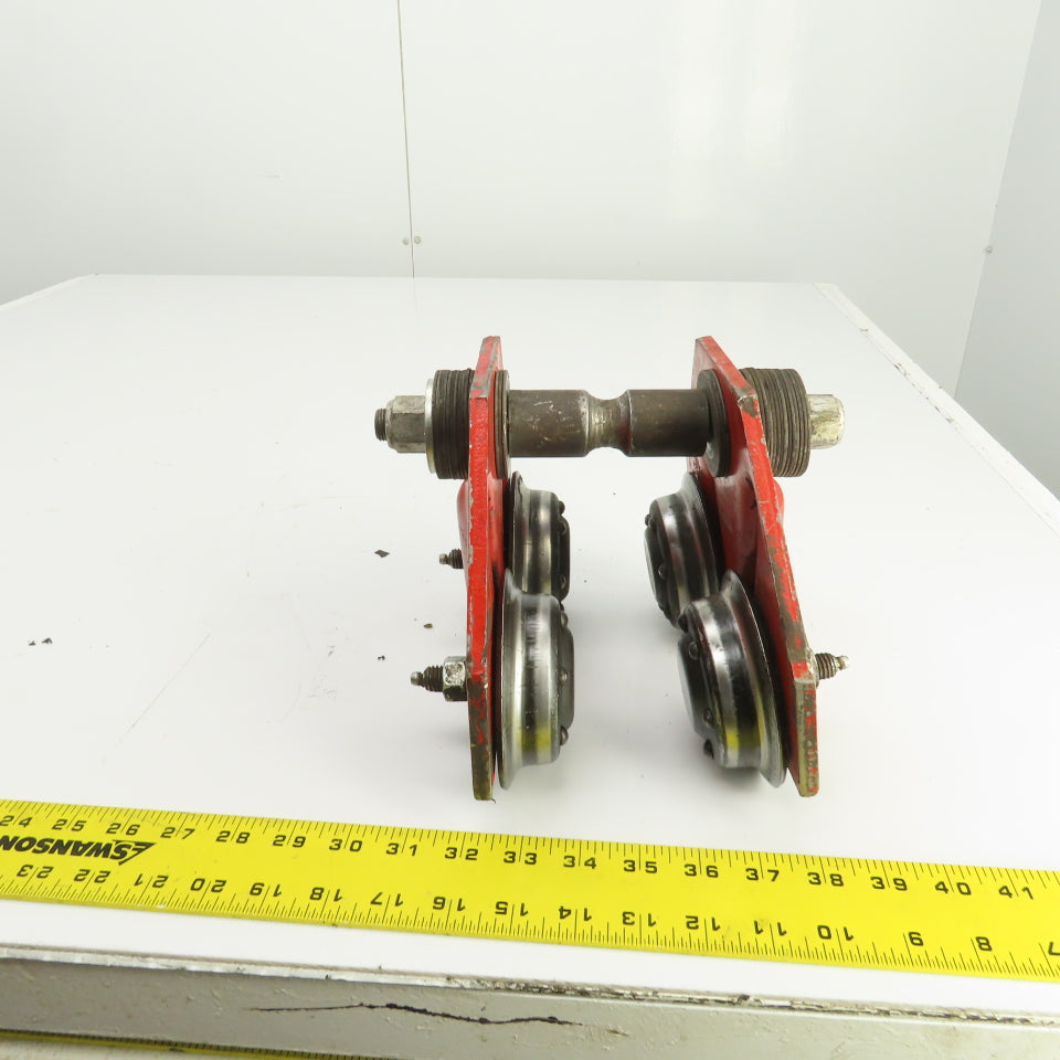 Saginaw 7927 1/2 Ton 1000LB Push/Pull Hoist Beam Trolley 3-1/4" to 6" Flange