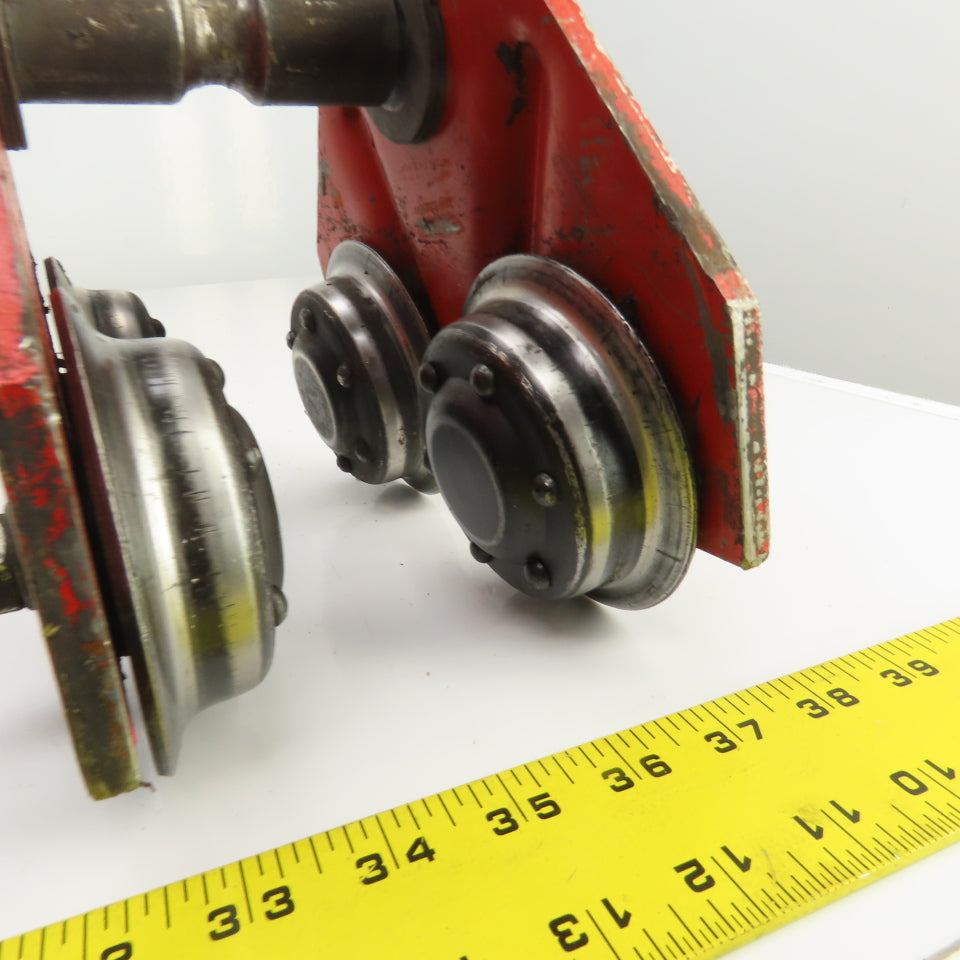 Saginaw 7927 1/2 Ton 1000LB Push/Pull Hoist Beam Trolley 3-1/4" to 6" Flange