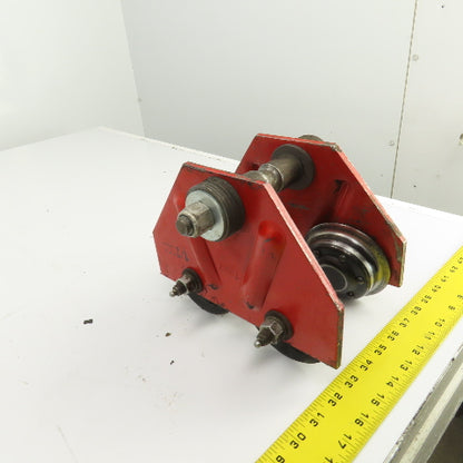 Saginaw 7927 1/2 Ton 1000LB Push/Pull Hoist Beam Trolley 3-1/4" to 6" Flange