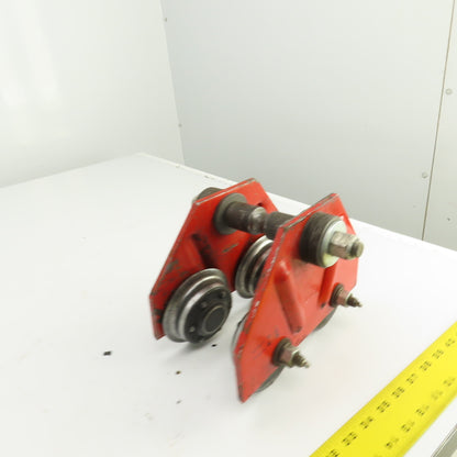 Saginaw 7927 1/2 Ton 1000LB Push/Pull Hoist Beam Trolley 3-1/4" to 6" Flange