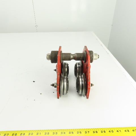 Saginaw 7927 1/2 Ton 1000LB Push/Pull Hoist Beam Trolley 3-1/4" to 6" Flange