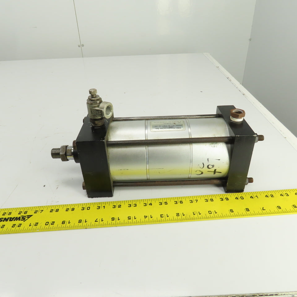 Bimba TRD Double Acting Pneumatic Air Cylinder 4" Bore 1-1/2" Stroke 1" Rod