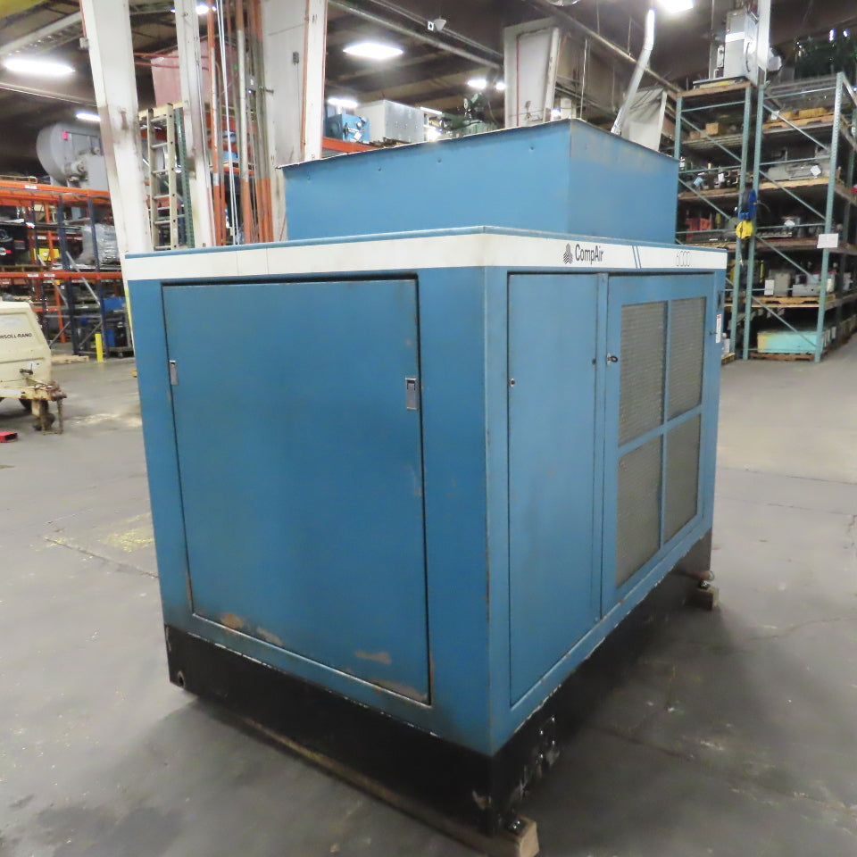 Compair 6100 CAL Cyclon 100HP Rotary Screw Air Compressor 480V 3PH 456CFM 120PSI