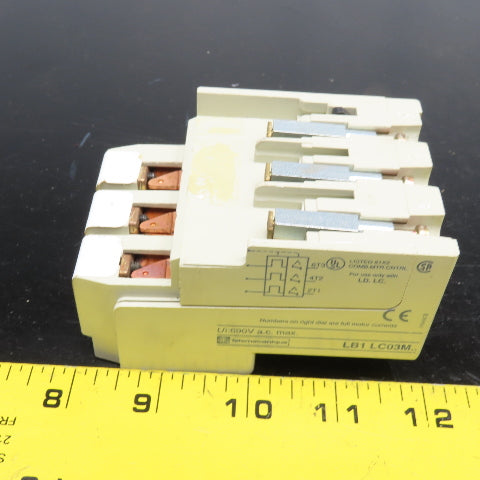 Telemecanique LB1 LC03M10 Overload Relay 4-6.3 Trip 690VAC Max