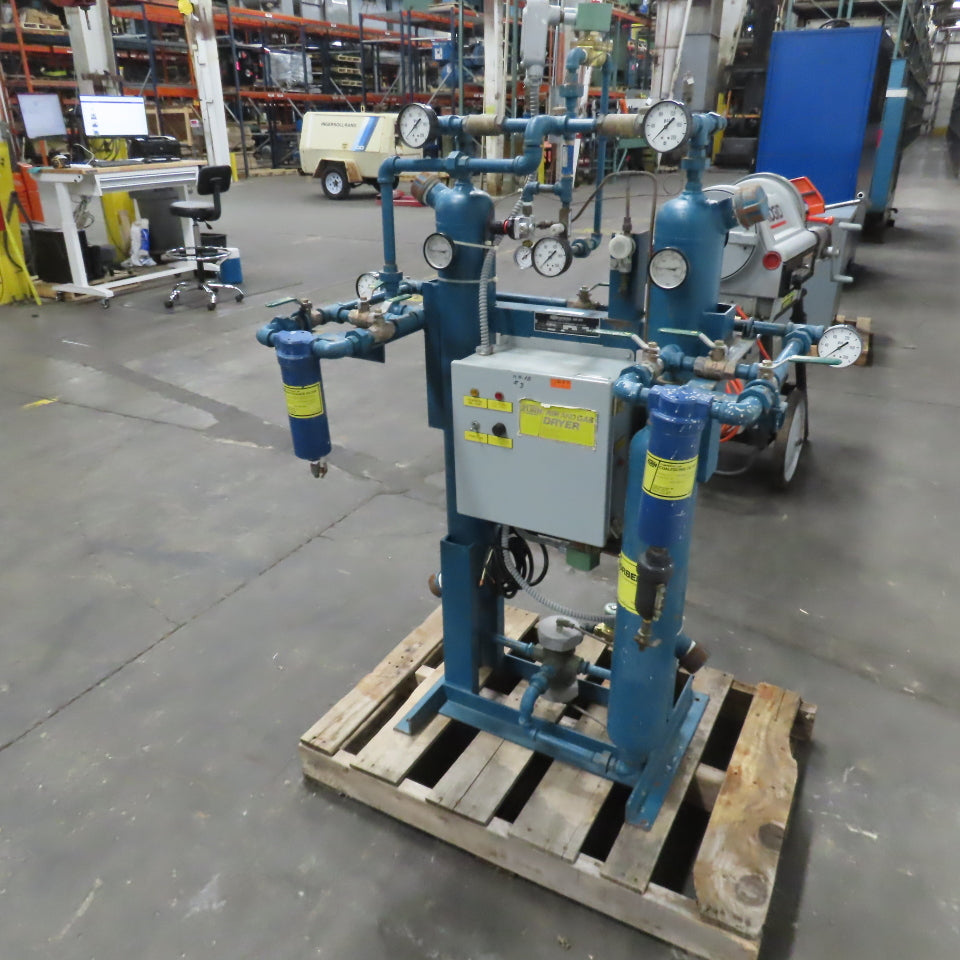 Zurn HL-4SP Regenerative Compressed Air Dryer 110V 1PH 27SCFM 100PSIG Inlet