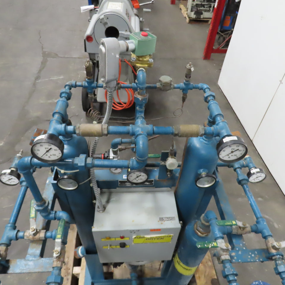 Zurn HL-4SP Regenerative Compressed Air Dryer 110V 1PH 27SCFM 100PSIG Inlet