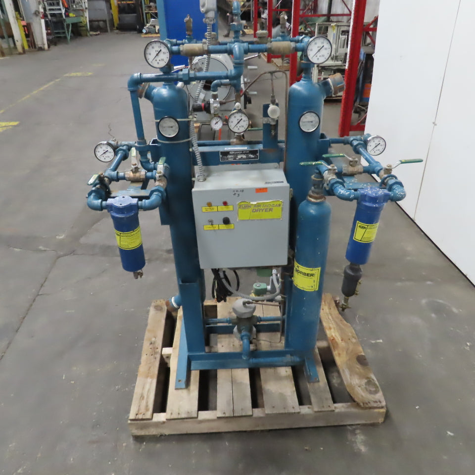 Zurn HL-4SP Regenerative Compressed Air Dryer 110V 1PH 27SCFM 100PSIG Inlet