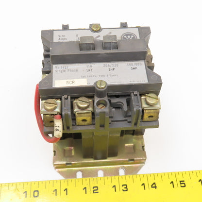 Westinghouse A201K0BA 440/600V 3Hp Max Size 0 Motor Starter 120V Coil