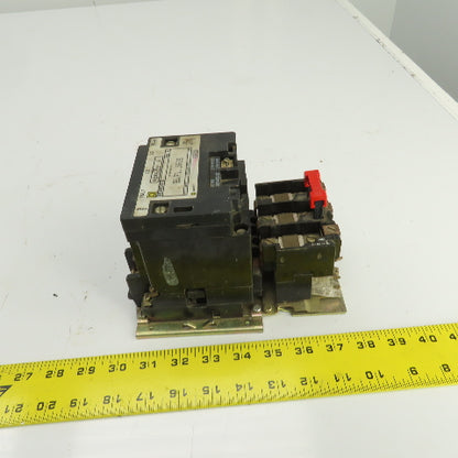 Square D 8536SDOS Ser A Nema Size 2 600V Contactor 120V Coil 10-25HP