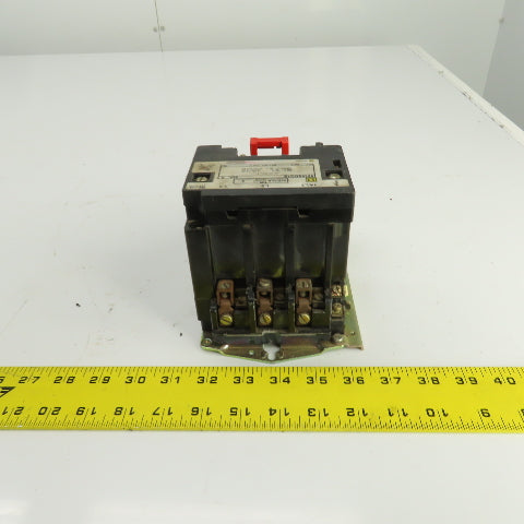 Square D 8536SDOS Ser A Nema Size 2 600V Contactor 120V Coil 10-25HP