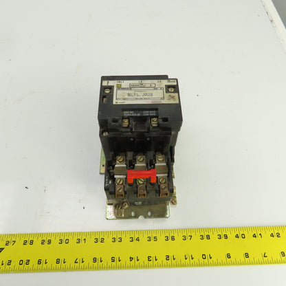 Square D 8536SDOS Ser A Nema Size 2 600V Contactor 120V Coil 10-25HP